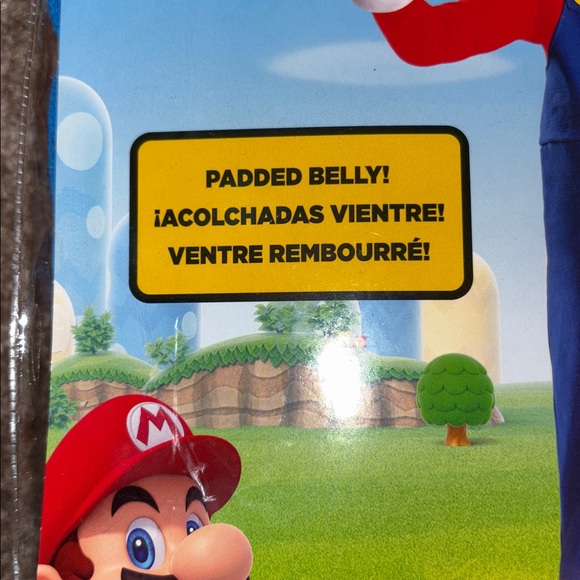 Super Mario Brothers Nintendo kids toddler boys Mario Halloween Costume Disguise - Picture 2 of 6
